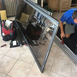 sliding glass door frame repair Hialeah Gardens