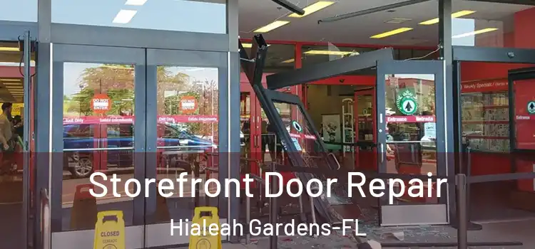 Storefront Door Repair Hialeah Gardens-FL